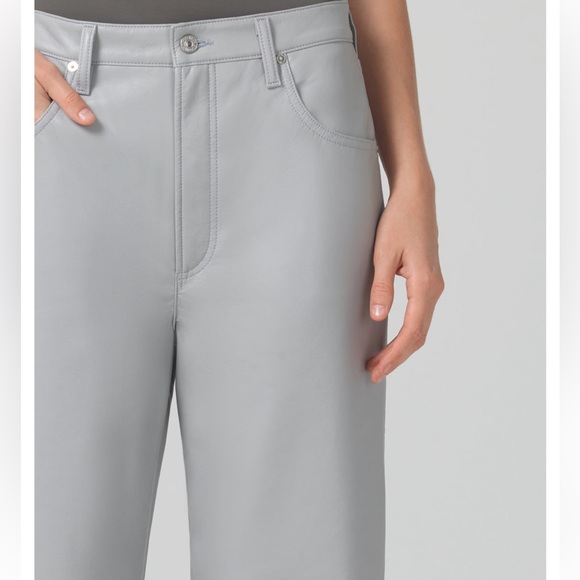 Citizens of Humanity Recycled Leather Pants (Gaucho) - Picture 2 of 8